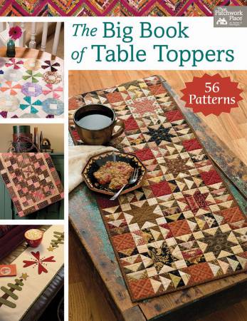 Big Book of Table Toppers quilt book at the sewing center in rapid city south dakota