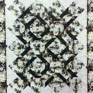 Winter Twist Quilt Kit - White by Jason Yenter available at The Sewing Center and Fabric City