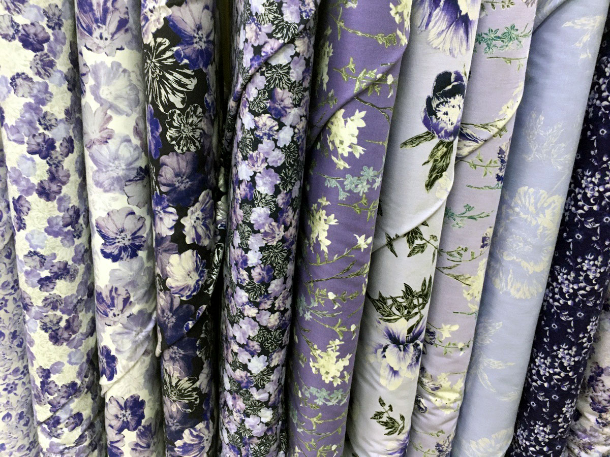 Violet Twilight fabric line for Kanvas
